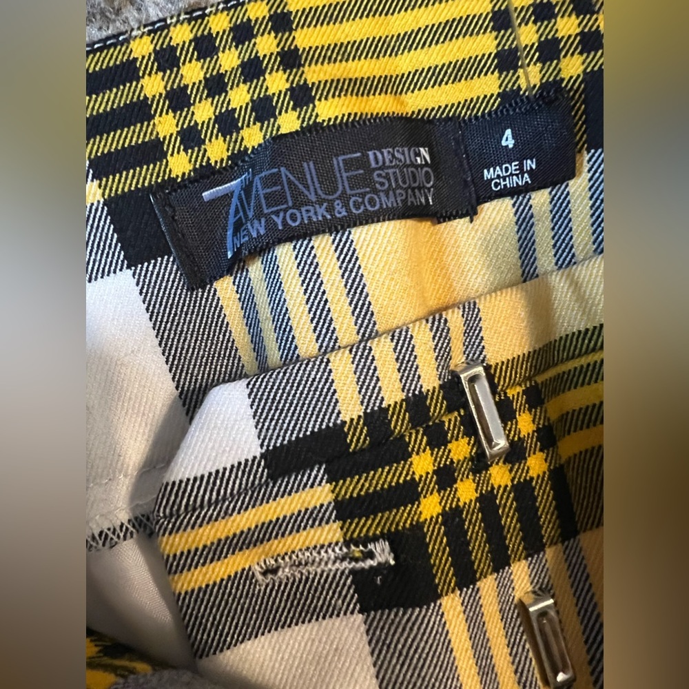 Plaid Jeans